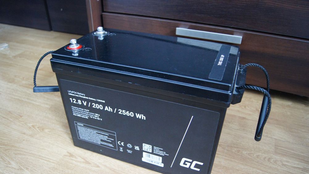 Akumulator Kamper Hotelowy LiFePo4 Greencell 200Ah BMS