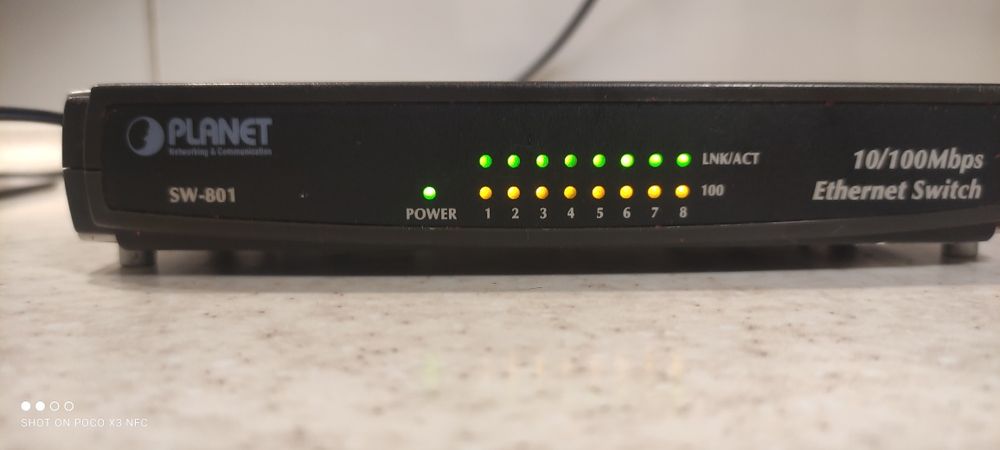 Коммутатор Planet SW-801