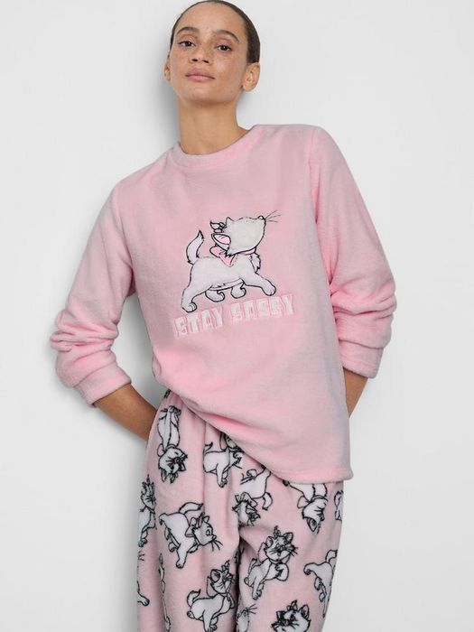 Піжамка Дісней Стіч король лев  Кошечка Марія Disney флісові нові