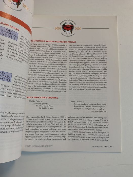 BAMS - Bulletin of The American meteorological society

Volume 83 Numb