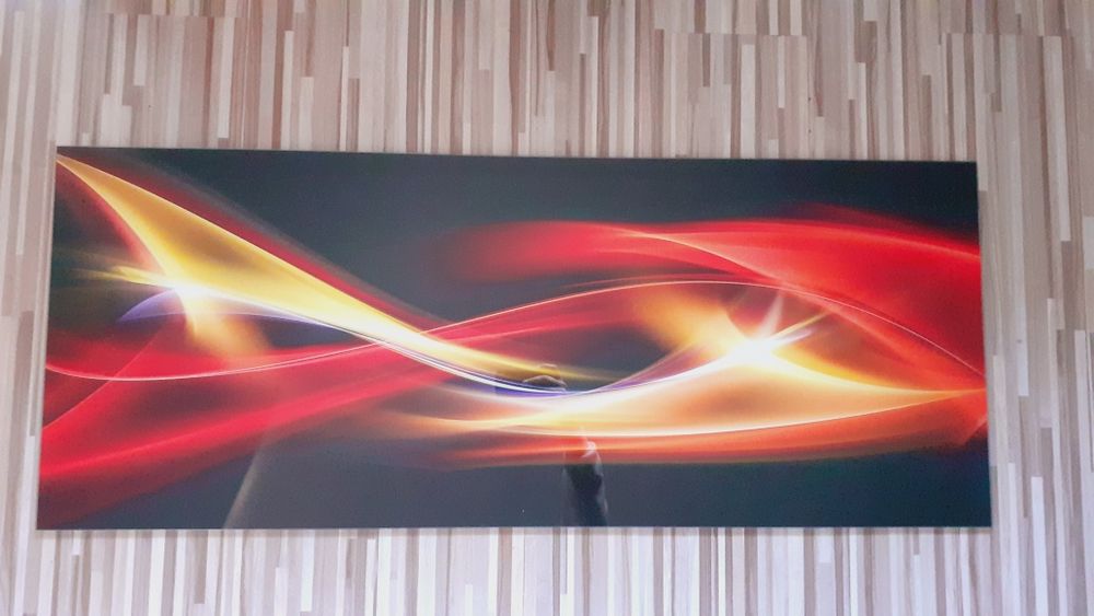 Obraz do salonu na szkle