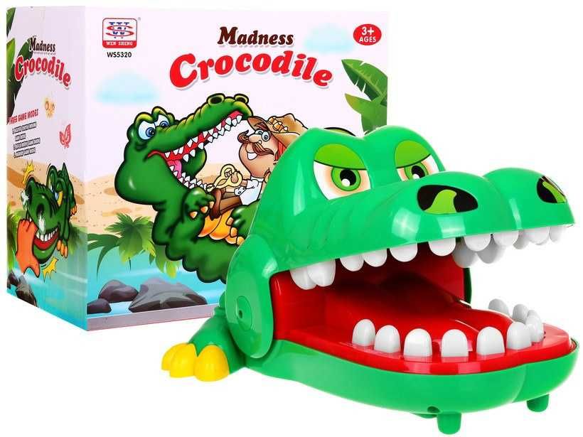 Gra zręcznościowa "Krokodyl u dentysty" dla dzieci 3+ ZGR.WS5320