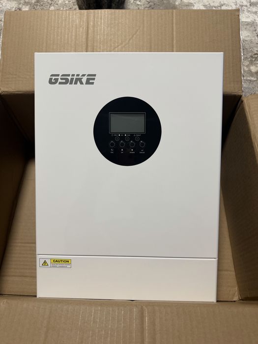 Гібридний інвертор GSIKE 6.2kw Anenji 48v wifi В навності! Доставка безкоштовна!