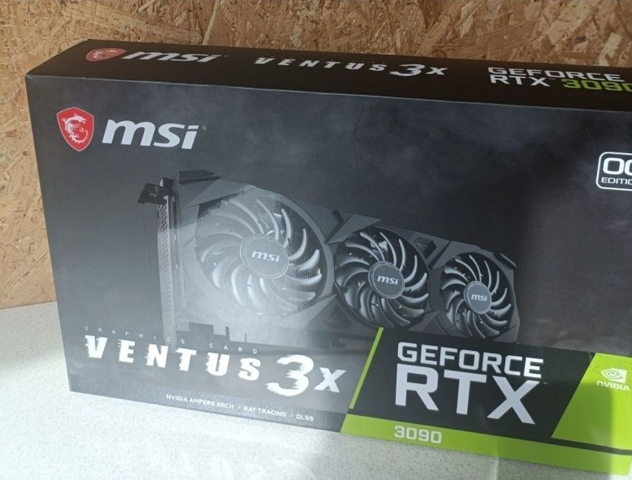 Продам видеокарту MSI GeForce RTX 3090 Ventus 3X OC 24GB
