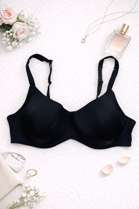 Biustonosz usztywniany 90C czarny