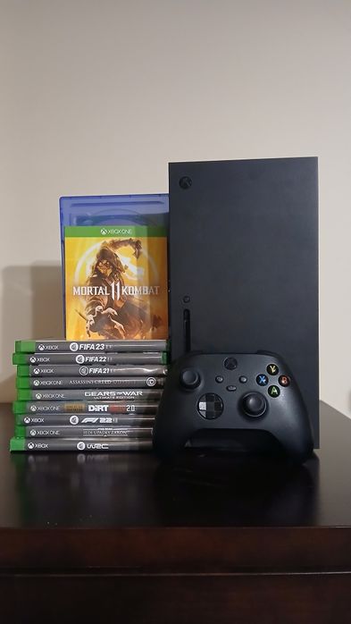 XBOX Series X - konsola, pad i gry