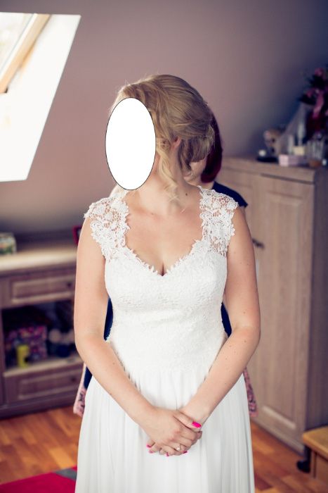 Suknia ślubna + welon