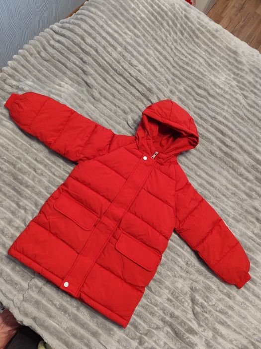 Куртка зимова, пальто єврозима, пуховик на хлопчика,дівчинку 6-7 років