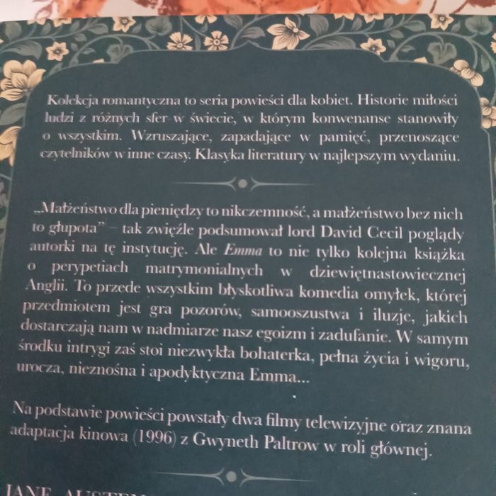 51* ,,Emma" część 1 i  2  Jane Austen