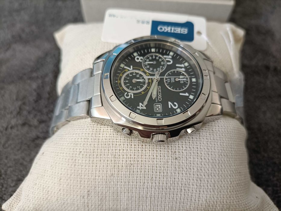 Seiko Novo Chronograph com Bracelete