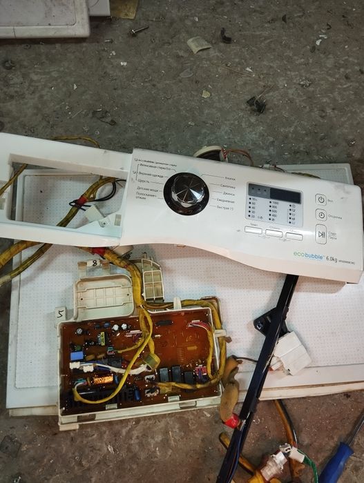 Модуль керування, плата та інші запчастини на пральні машини. Розбірка