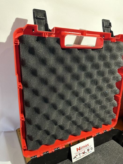 Кейс Einhell для інструментів червоний пластиковий 34x32x11 см