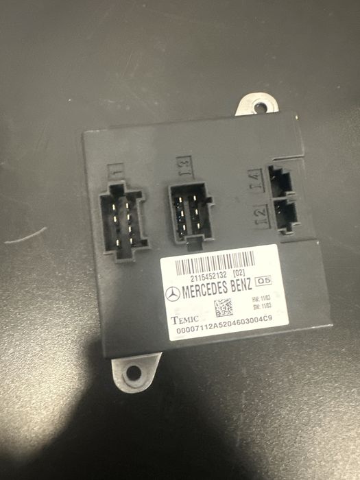 módulo eletrônico por mercedes bm serie 211 berlina e 270