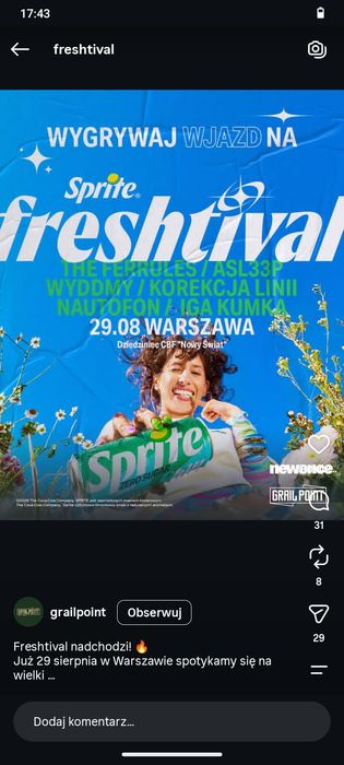 Wejściówki na FRESHTIVAL