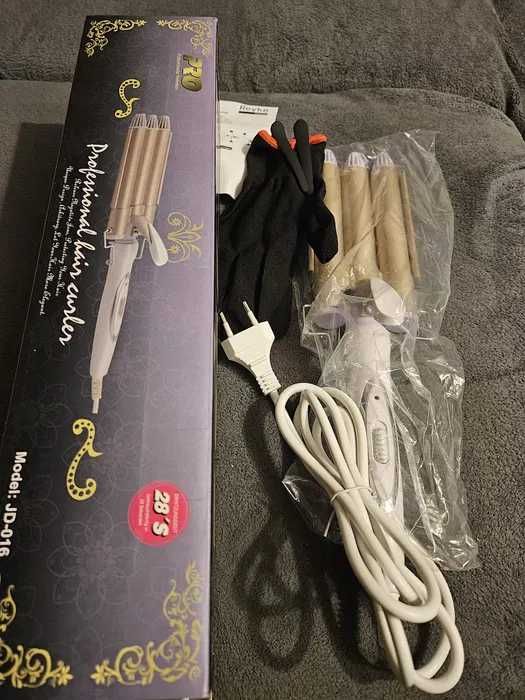 Lokówka karbownica ceramiczna potrójna