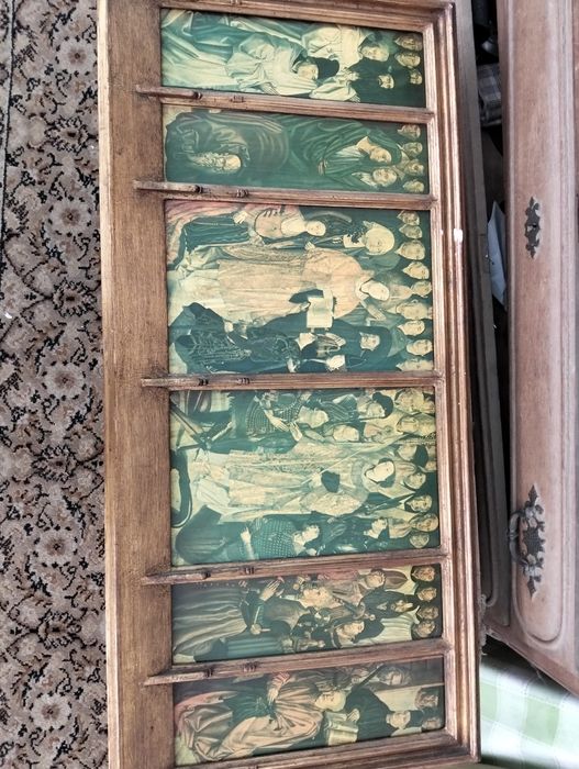 Reprodução políptico painéis de São Vicente