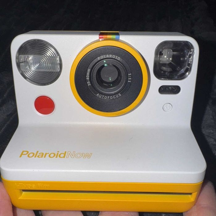 Polaroid Now Instant Camera Żółty Biały