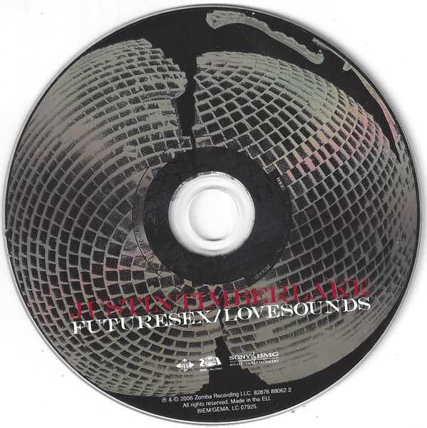 Justin Timberlake ‎– FutureSex / LoveSounds (CD)