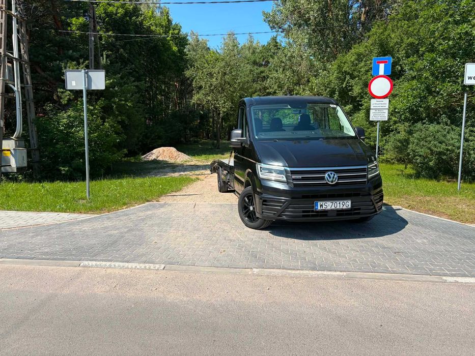 Auto Laweta VW Crafter wynajem kat B