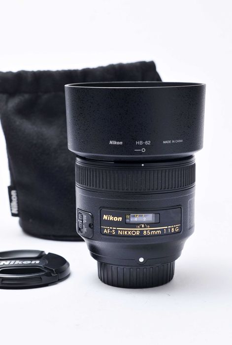 Nikon AFs 85mm f1.8 G ED