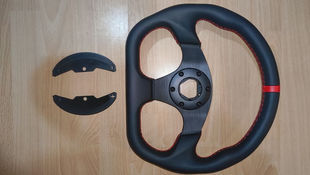 Zestaw do kierownicy moza es/esx, obręcz+łopatki