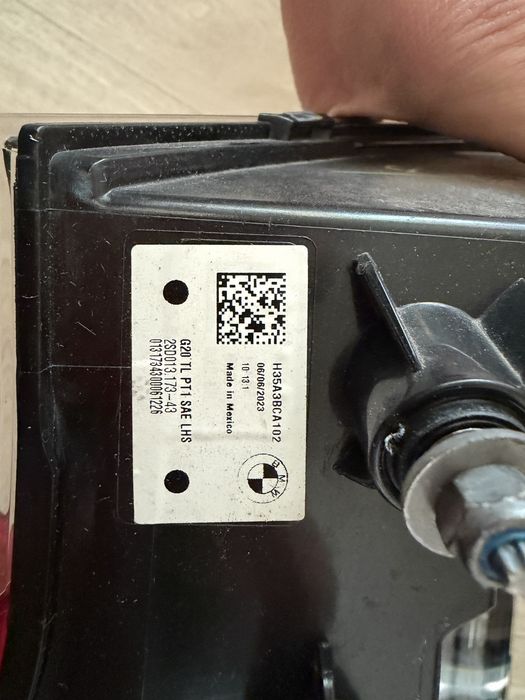 Задние стопы, Фонарь, ліхтарь bmw g20 Америка, bmw 3