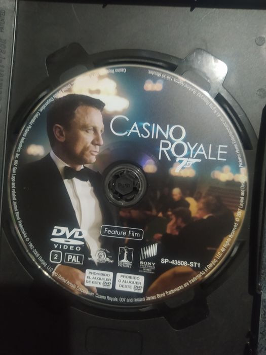 Casino Royale 007 DVD James Bond - portes CTT grátis