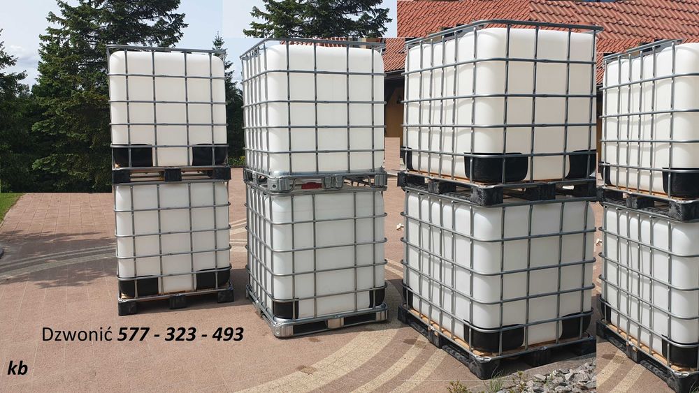 ZBIORNIK  1000L na szambo wode Pojemnik,IBC, Beczka,Trojmiasto,Mauzer