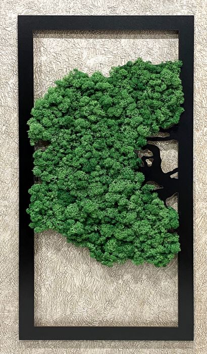 Картина Дерево з стабілізованого моху