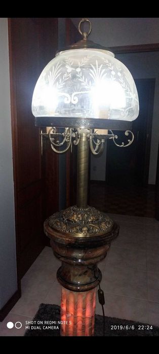 Coluna mármore decoração