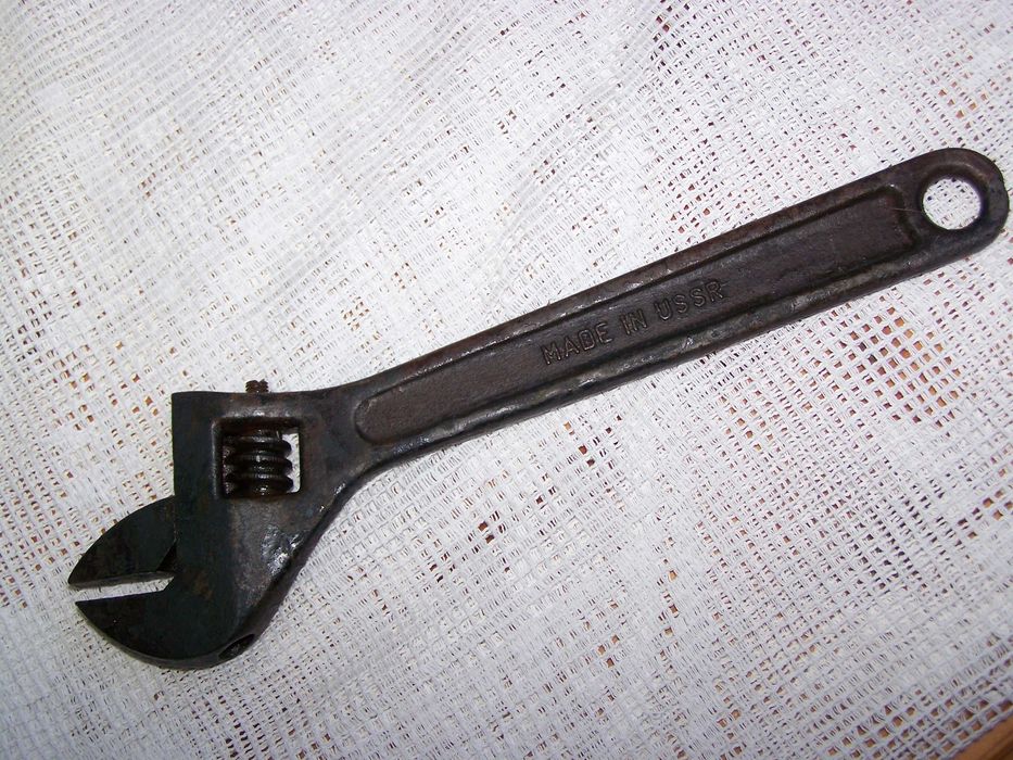 Ключ разводной сантехнический 0-30мм пр-во СССР, 70-е годы