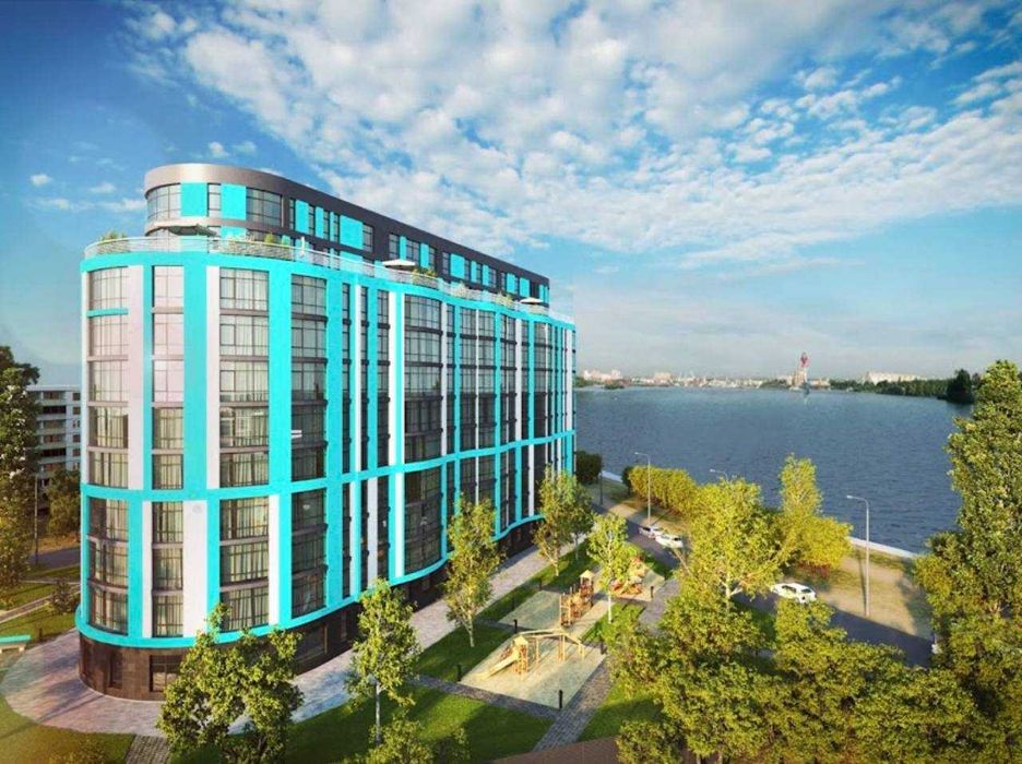 Продаж дворівневої 4к квартири в ЖК Aquamarine Українка вид на Дніпро