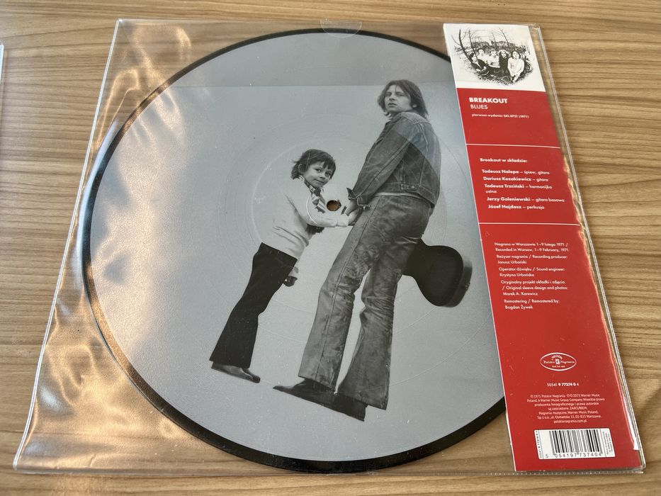 Breakout Blues winyl LP 1214/1500 Limited Edition Picture Disc