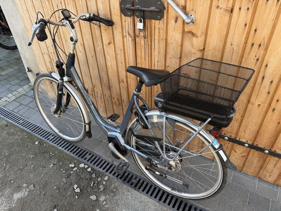 Rower Elektryczny GAZELLE GRENOBLE centralny Impulse 36 miejski M L 53