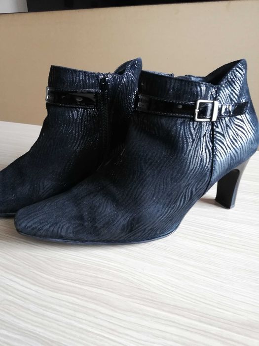 botki, buty,Van Dal Moritz, rozm.40, kol.czarny