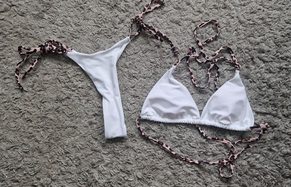 Bikini brazylijskie XS, nowe, stroj kapielowy