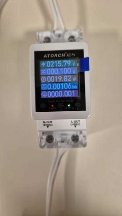 Розумне Реле ATORCH 63A WiFI з енергомоніторингом Tuya, Smartlife