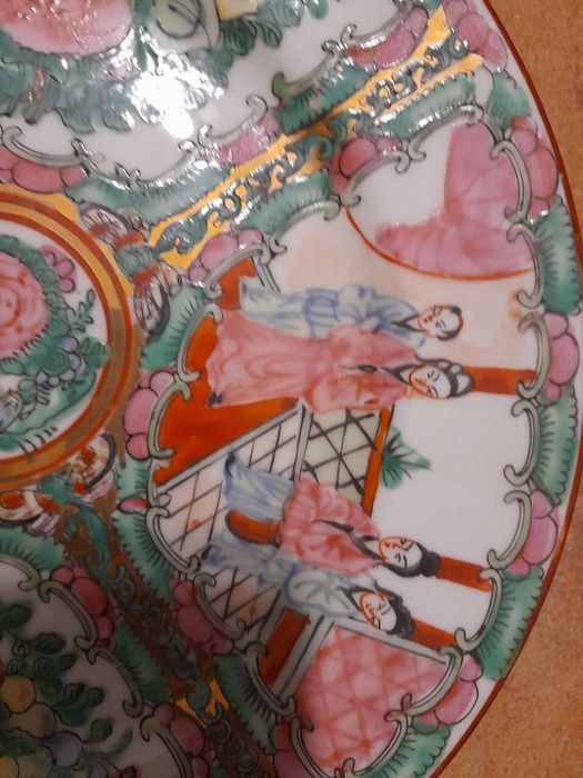 Pratos decorativos de macau