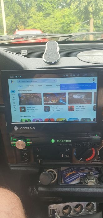 Auto Rádio 1 Din Android (GPS, Bluetooth, Wi-Fi)
