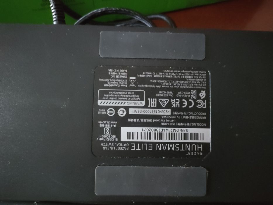 Teclado Razer Huntsman Elite novo