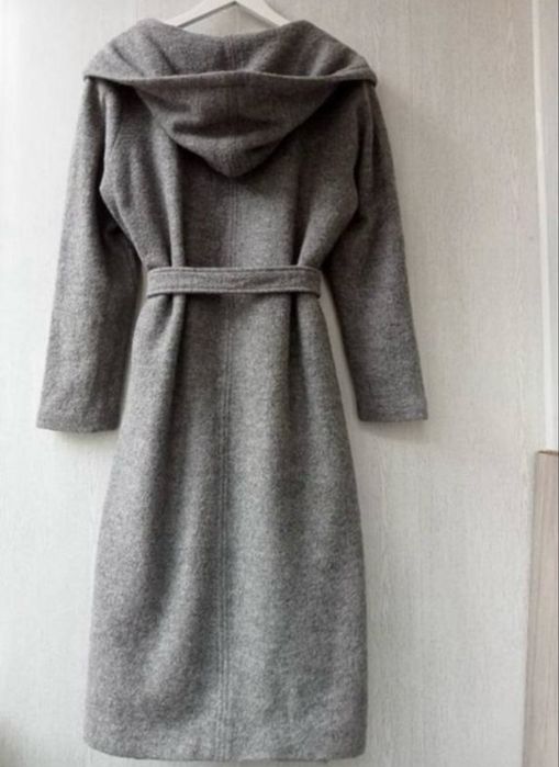 Шерстяне пальто максі