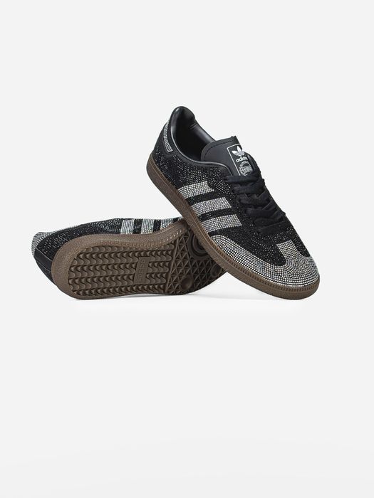 ‼️НОВИНКА‼️36-41 Adidas Samba Black Swarovski / spezial gazelle