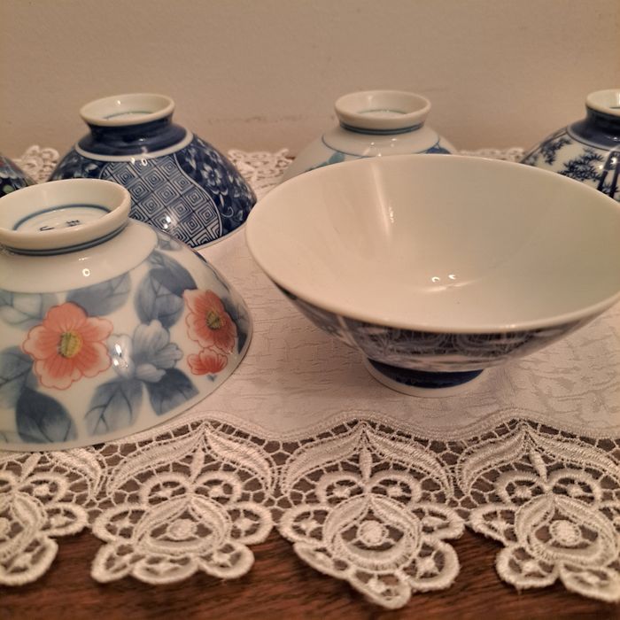 Tacas porcelana japonesas