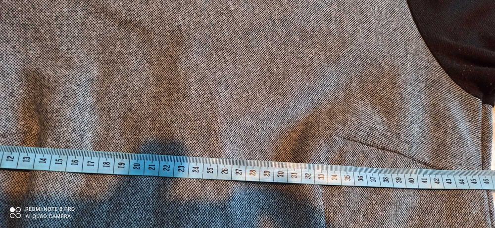 Sukienka czarna żorżeta , dzianina 40 42