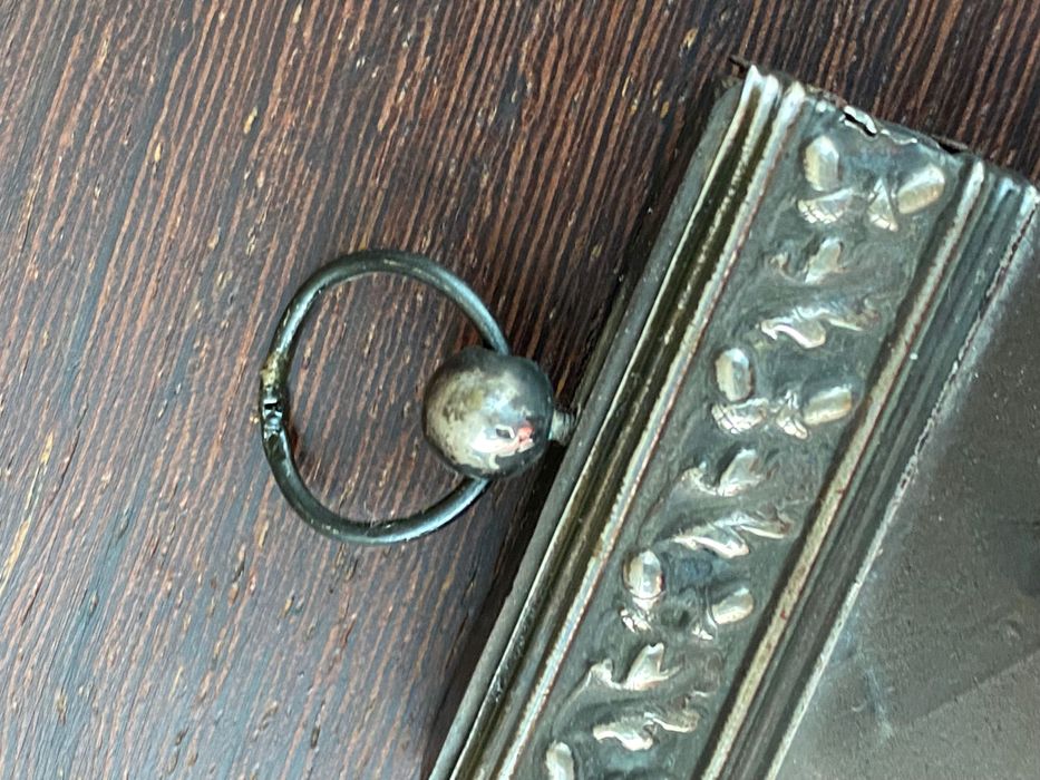 Crucifixo com Cristo em prata Portuguesa contrastada 24 cm Arte Sacra