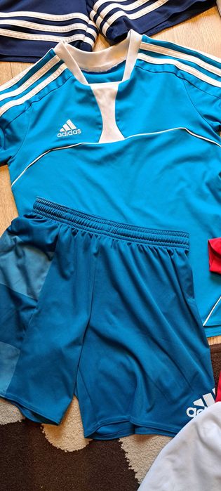 Koszulki piłkarskie Adidas spodenki roz.116/140