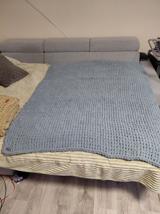 KOC/Pled Recznie pleciony