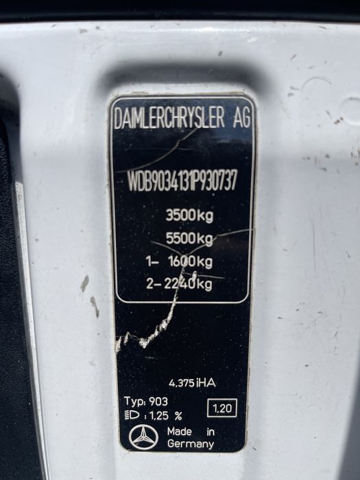 Mercedes-Benz Sprinter 312 2.9 TD 122 KM – AUTOLAWETA