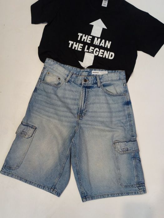 Шорти чоловічі карго Bershka baggy/ баггі