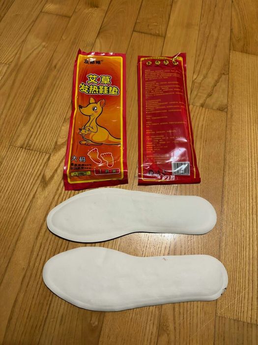 стельки с подогревом,термогрелки,термостельки,одноразовые стельки,киев